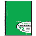 A green notebook with a black borderDescription automatically generated